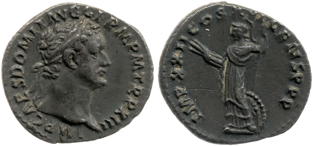 RIC II, Part 1 (second edition) Domitian 763, аверс, bm