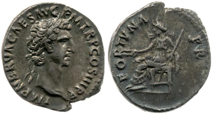 RIC II Nerva 17, реверс, bm