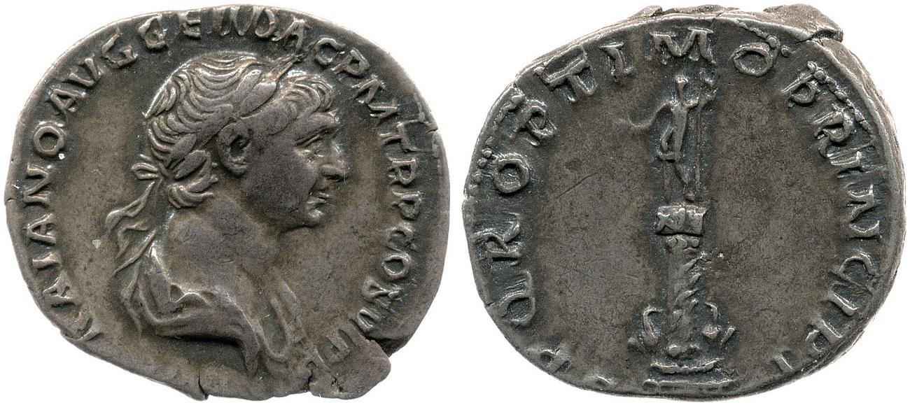 RIC II Trajan 292, аверс, bm