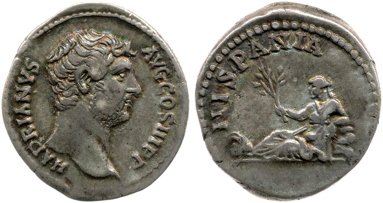 аверс RIC II, Part 3 (second edition) Hadrian 1535