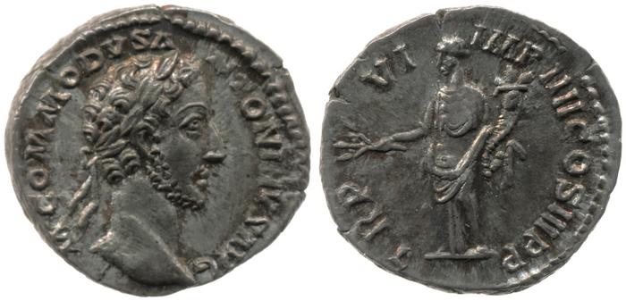 RIC III Commodus 17, реверс, bm