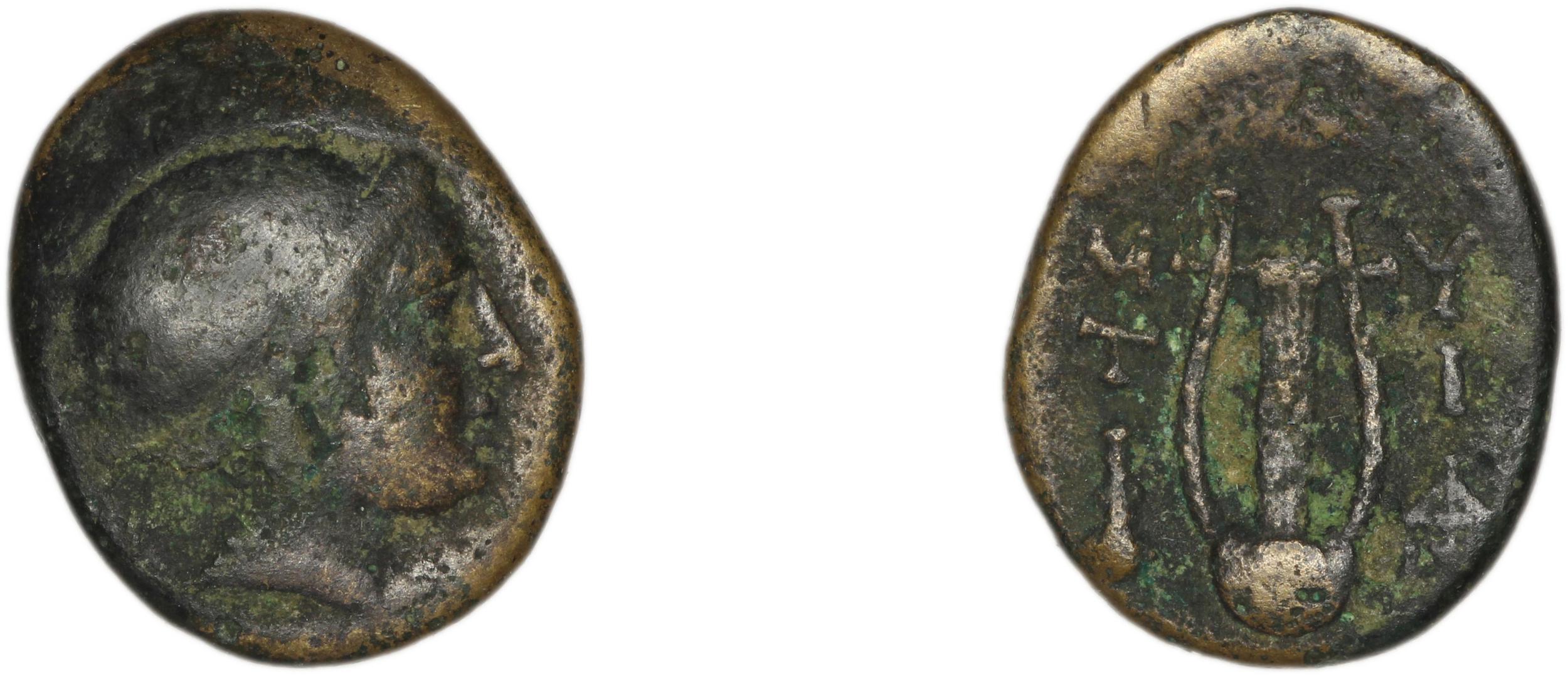 Mytilene Babelon 1910 2252, аверс, bm