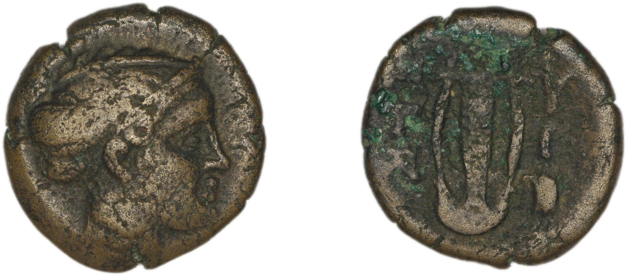 Mytilene Babelon 1910 2252, аверс, bm