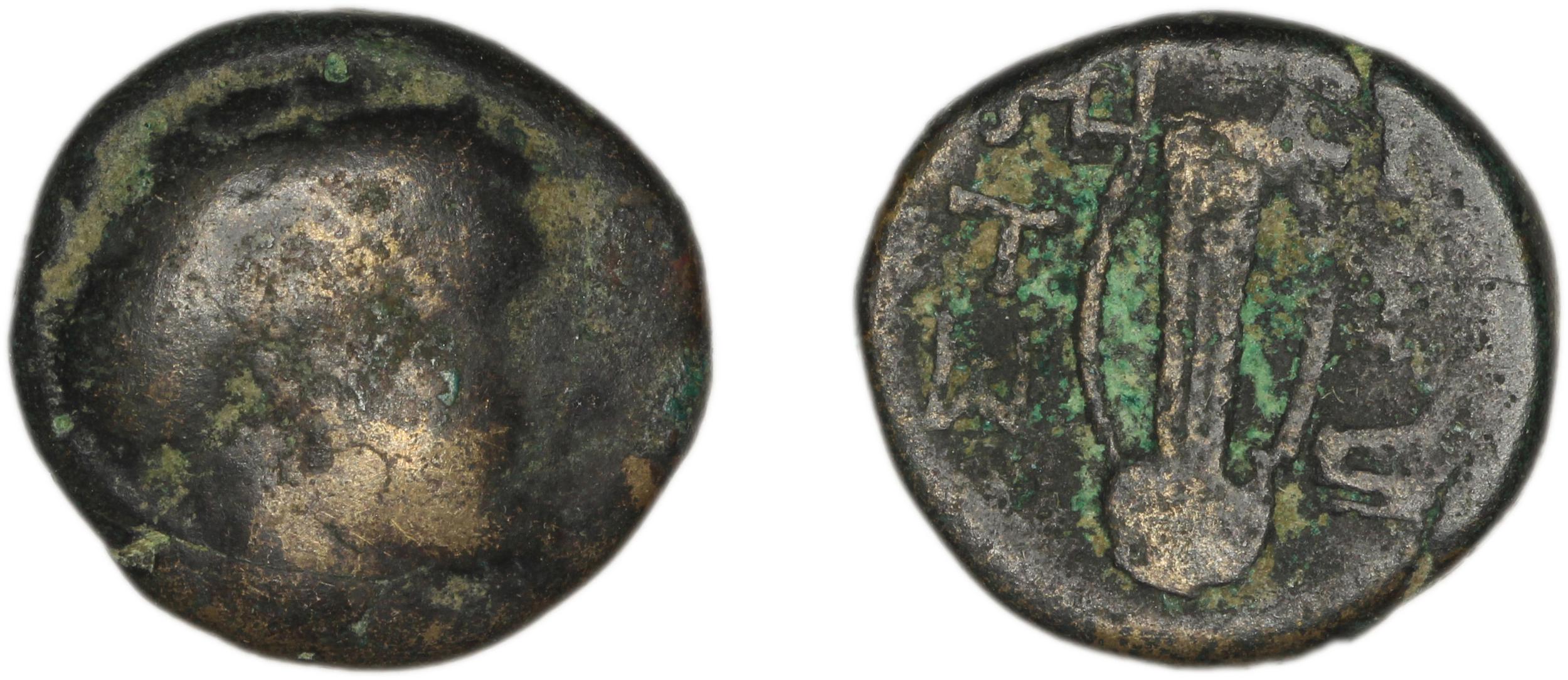Mytilene Babelon 1910 2252, аверс, bm