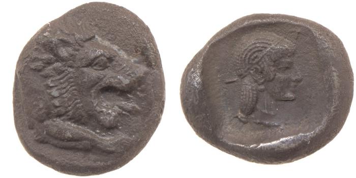 Cnidus Cahn 1970 Series IV, реверс, bm