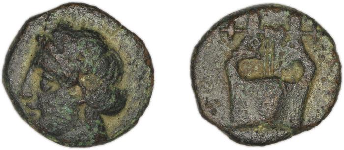 реверс Colophon Kinns 1980 Period I.2, AE 4