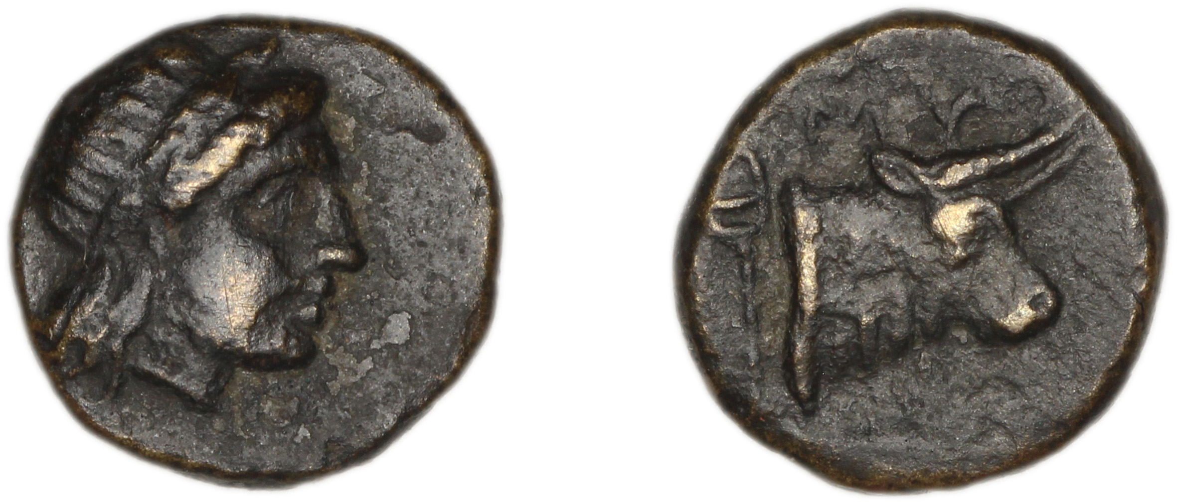Mytilene Babelon 1910 2239-42, аверс, bm