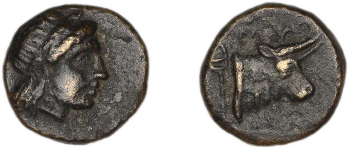 Mytilene Babelon 1910 2239-42, реверс, bm
