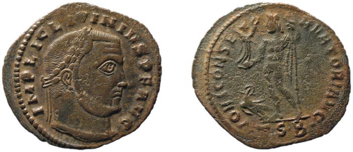 RIC VII Thessalonica 3, реверс, bm