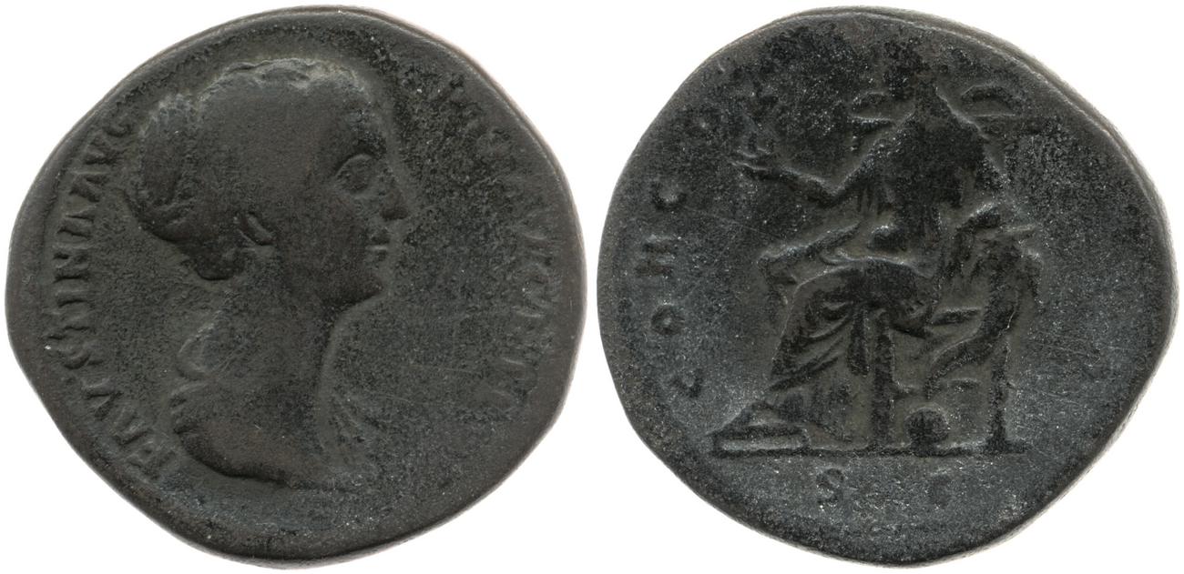 аверс RIC III Antoninus Pius 1374A