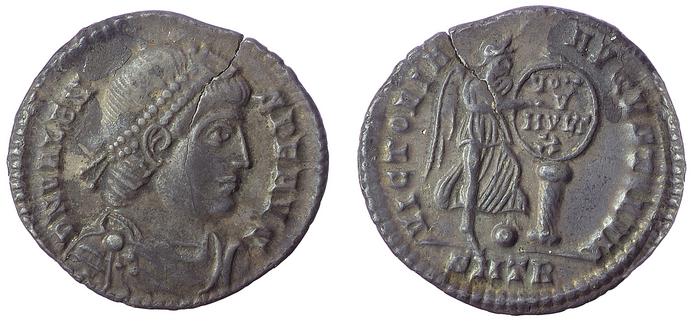 RIC IX Treveri 25, реверс, bm
