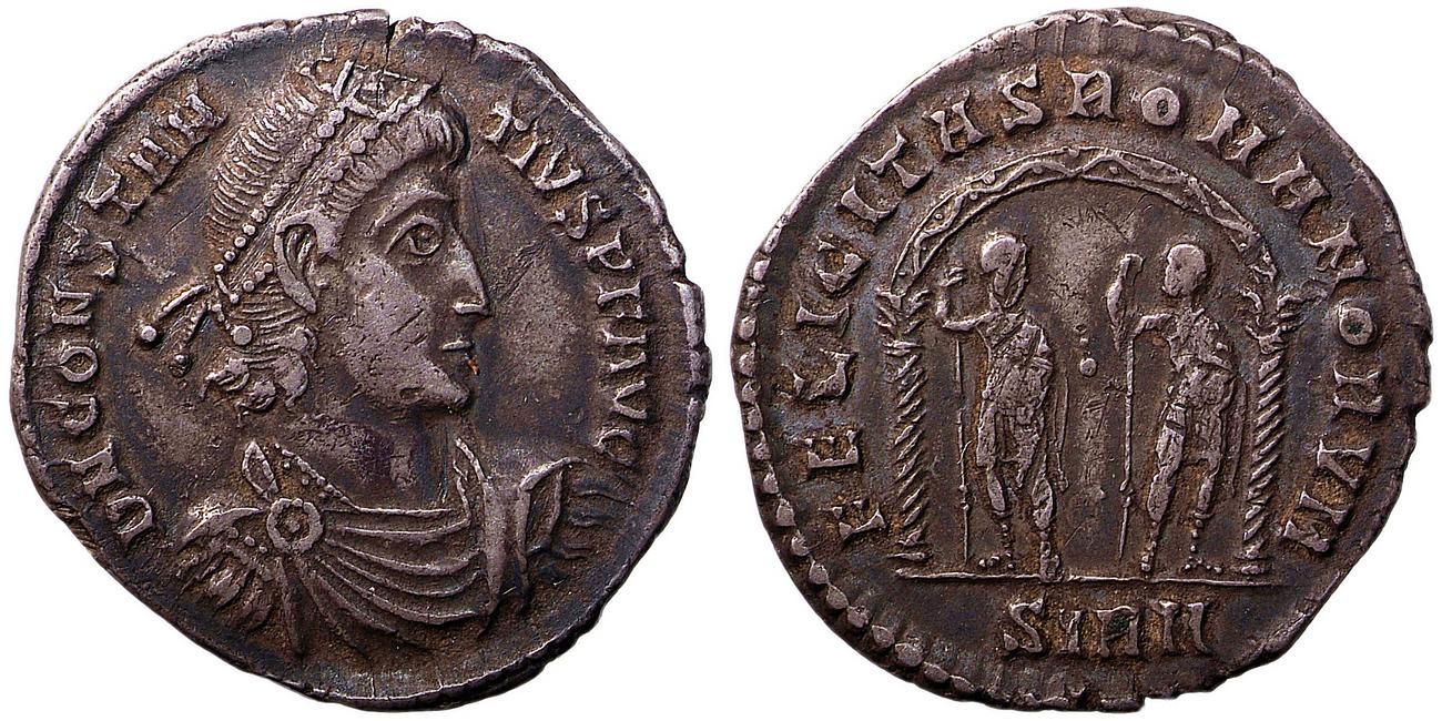 RIC VIII Sirmium 11, аверс, bm