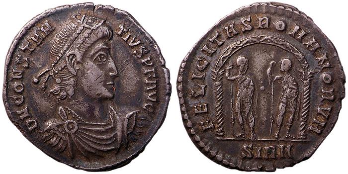 RIC VIII Sirmium 11, реверс, bm