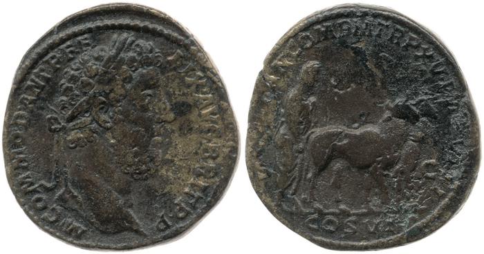RIC III Commodus 560, реверс, bm