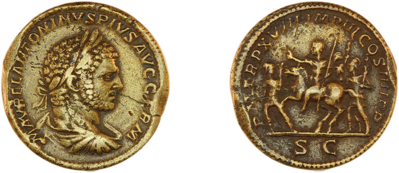 RIC IV Caracalla 546, аверс, bm