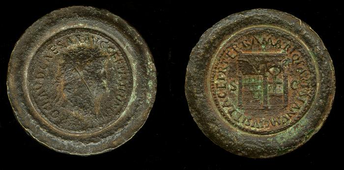 RIC I (second edition) Nero 264, реверс, bm