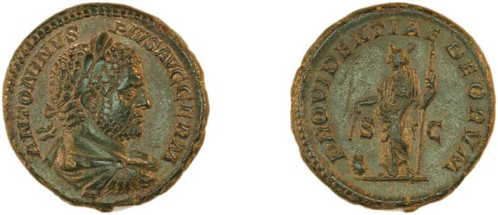 реверс RIC IV Caracalla 576