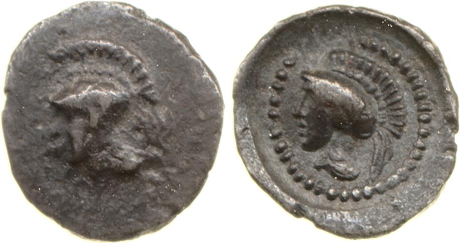 Xanthus Babelon 1910 394-7, аверс, bm