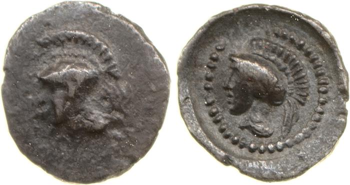 Xanthus Babelon 1910 394-7, реверс, bm