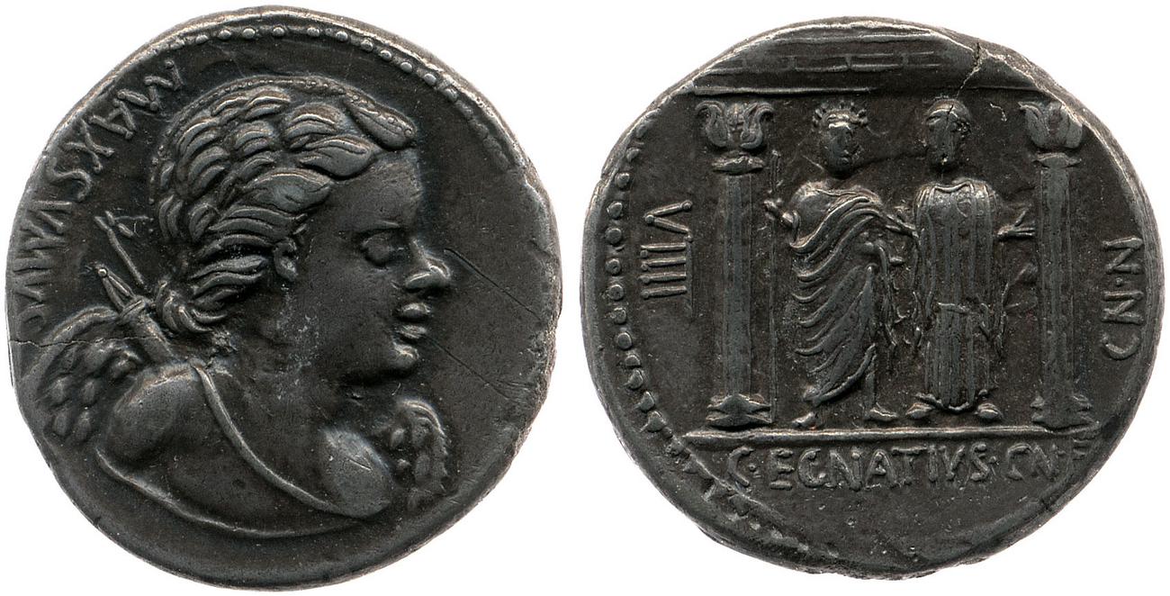 RRC 391/2, аверс, bm