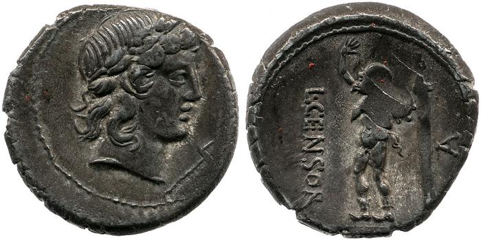 RRC 363/1a, реверс, bm