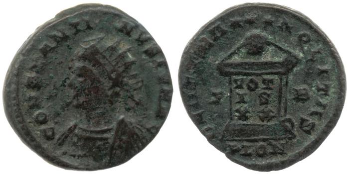 реверс RIC VII Londinium 257
