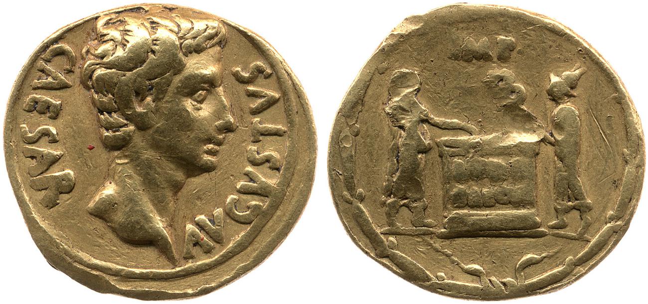 obverse RIC I (second edition) Augustus 138