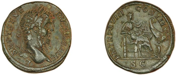 RIC IV Septimius Severus 794A, реверс, bm