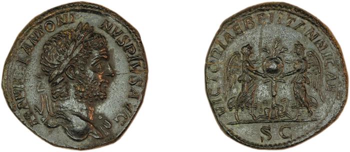 реверс RIC IV Caracalla 465B