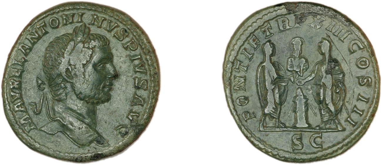 аверс RIC IV Caracalla 452A