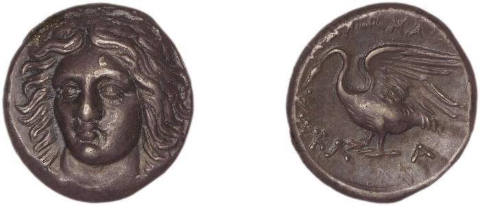 Clazomenae Dengate 1967 IIE, реверс, bm