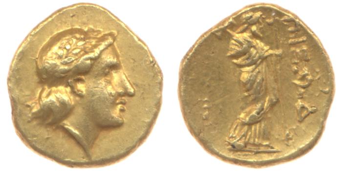 Pixodarus of Caria Halicarnassus Konuk 1998 B1, реверс, bm