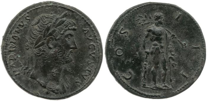 реверс RIC II, Part 3 (second edition) Hadrian 2830