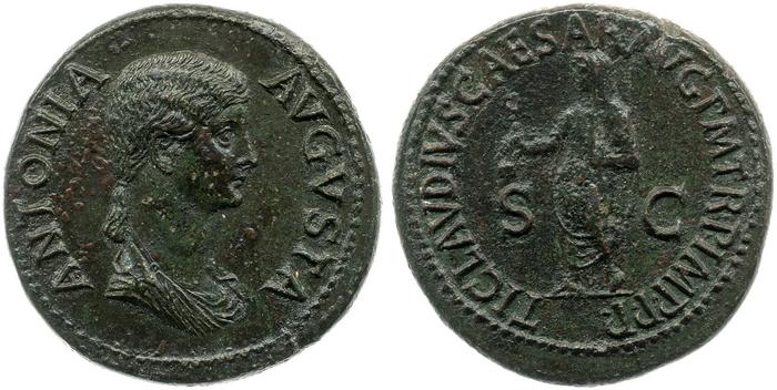 RIC I (second edition) Claudius 104, реверс, bm