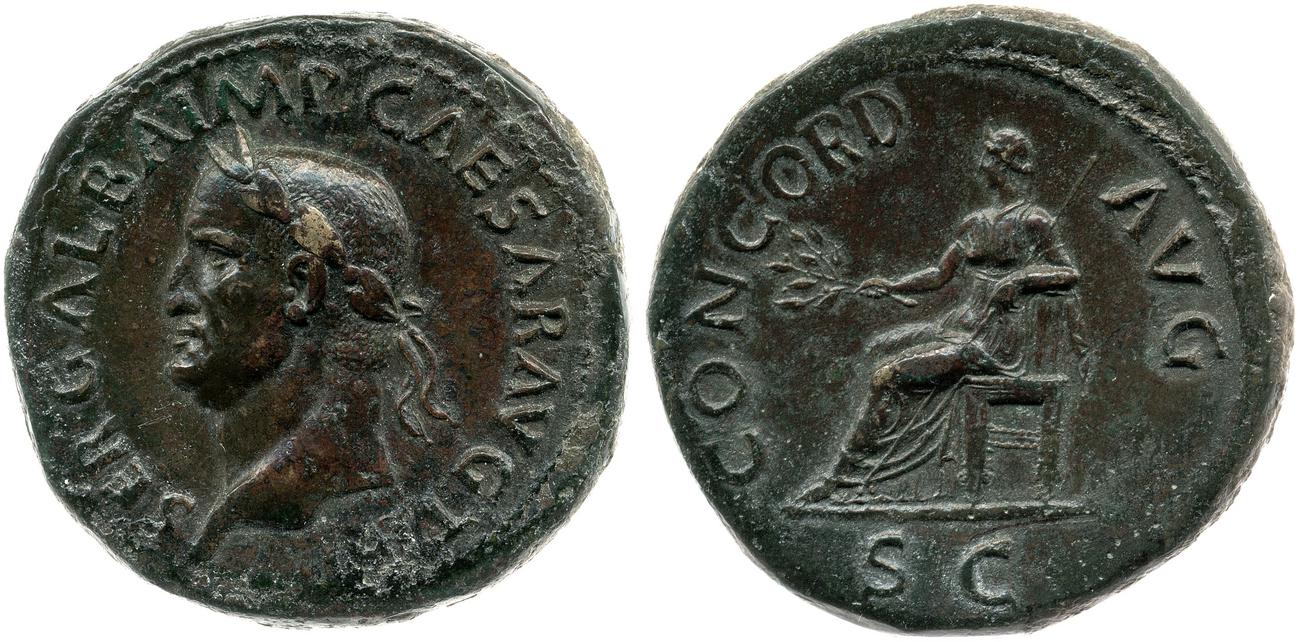 аверс RIC I (second edition) Galba 381