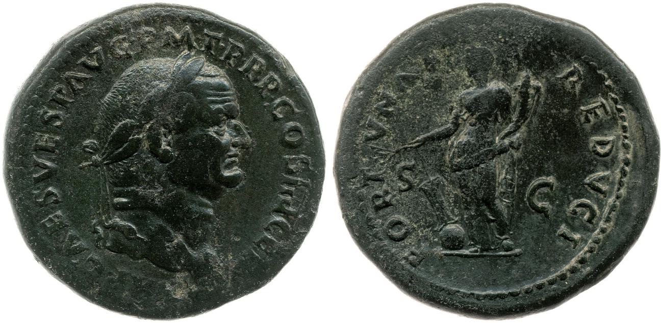 аверс RIC II, Part 1 (second edition) Vespasian 573