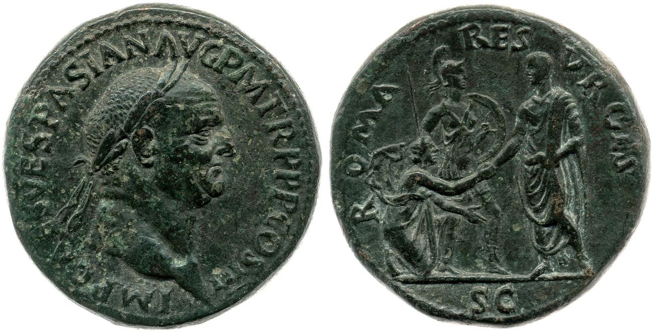 аверс RIC II, Part 1 (second edition) Vespasian 194