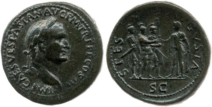 реверс RIC II, Part 1 (second edition) Vespasian 206