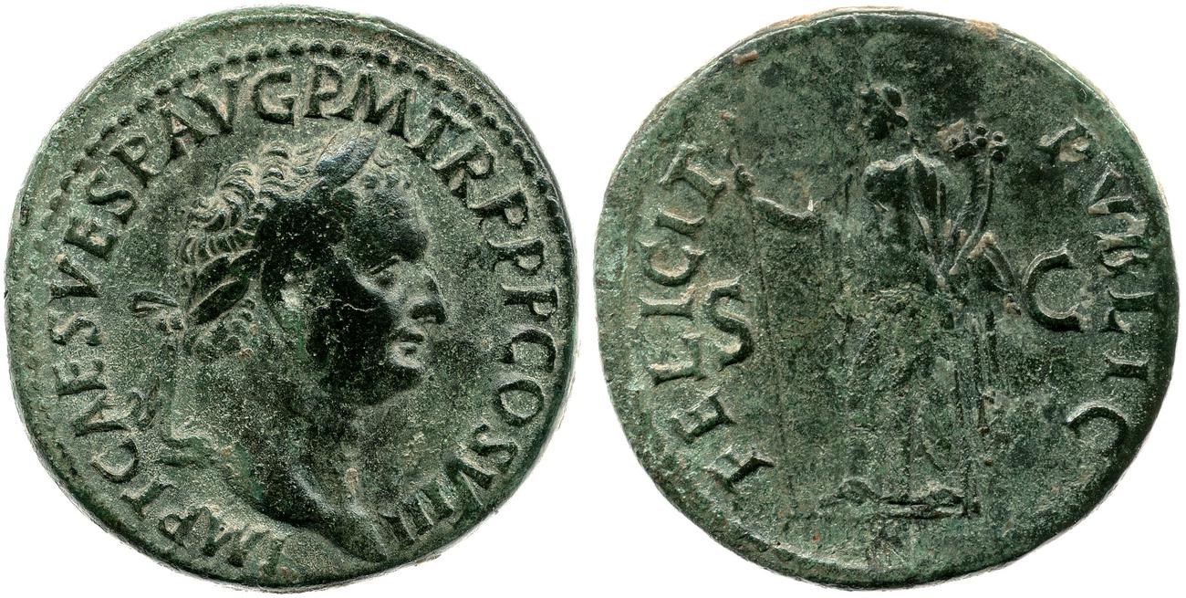 аверс RIC II, Part 1 (second edition) Titus 143