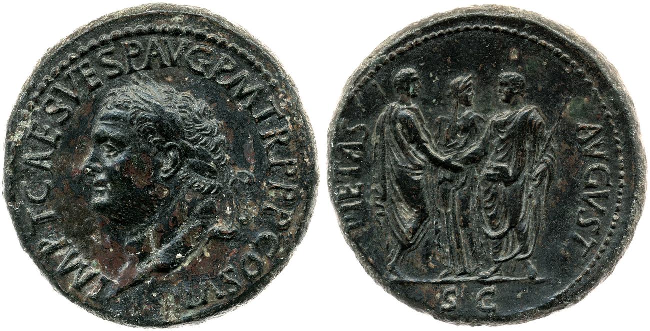 аверс RIC II, Part 1 (second edition) Titus 160