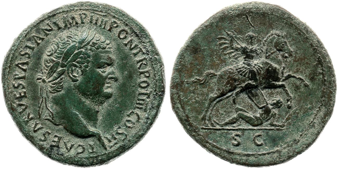 аверс RIC II, Part 1 (second edition) Vespasian 564