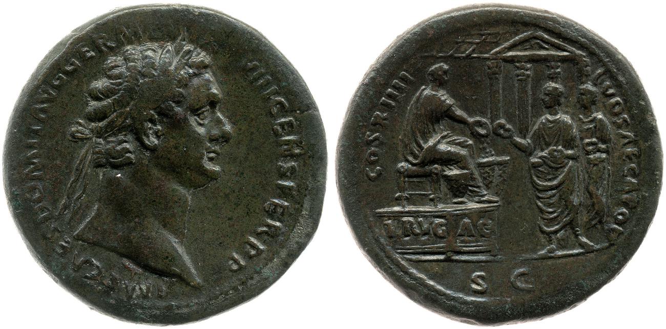 RIC II, Part 1 (second edition) Domitian 608, аверс, bm