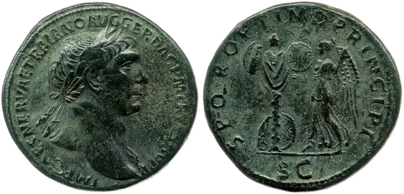 аверс RIC II Trajan 523
