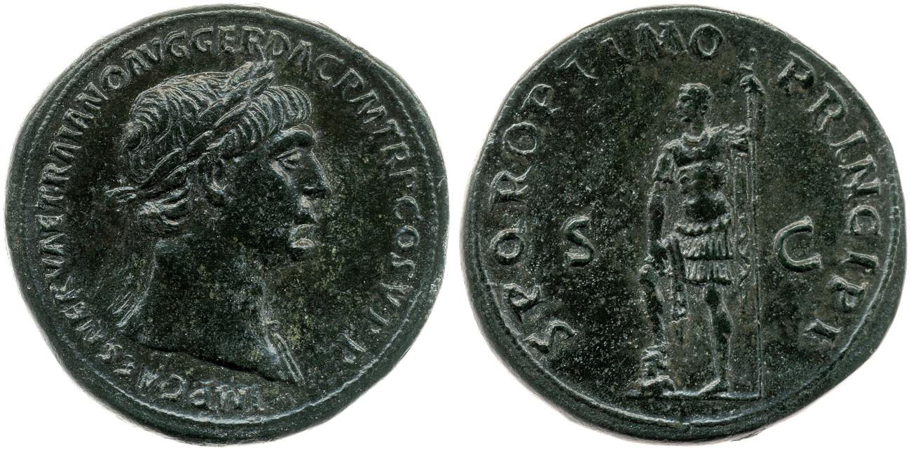 аверс RIC II Trajan 547