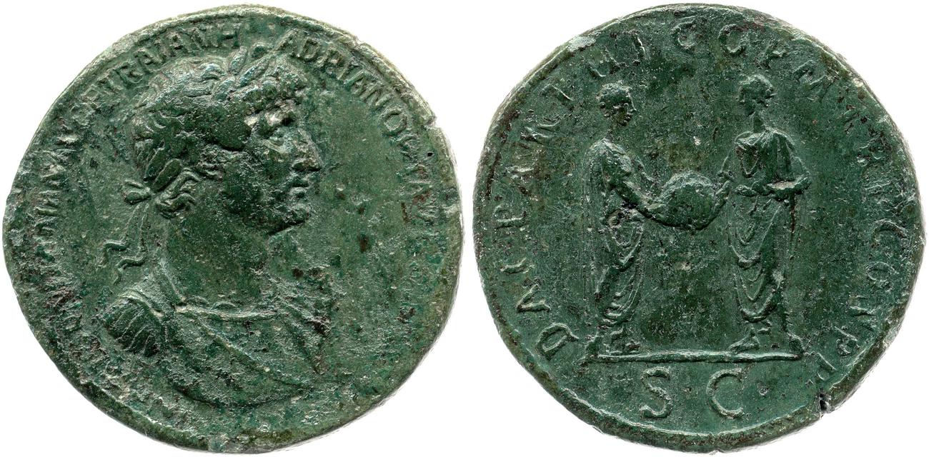 аверс RIC II, Part 3 (second edition) Hadrian 31
