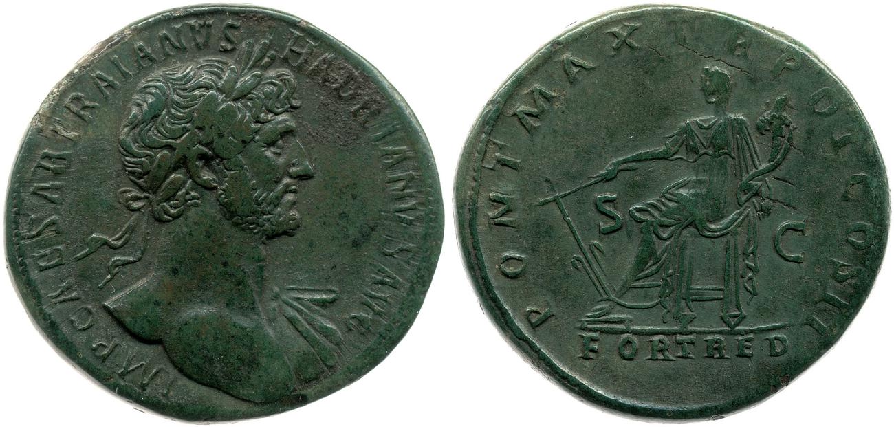 аверс RIC II, Part 3 (second edition) Hadrian 150