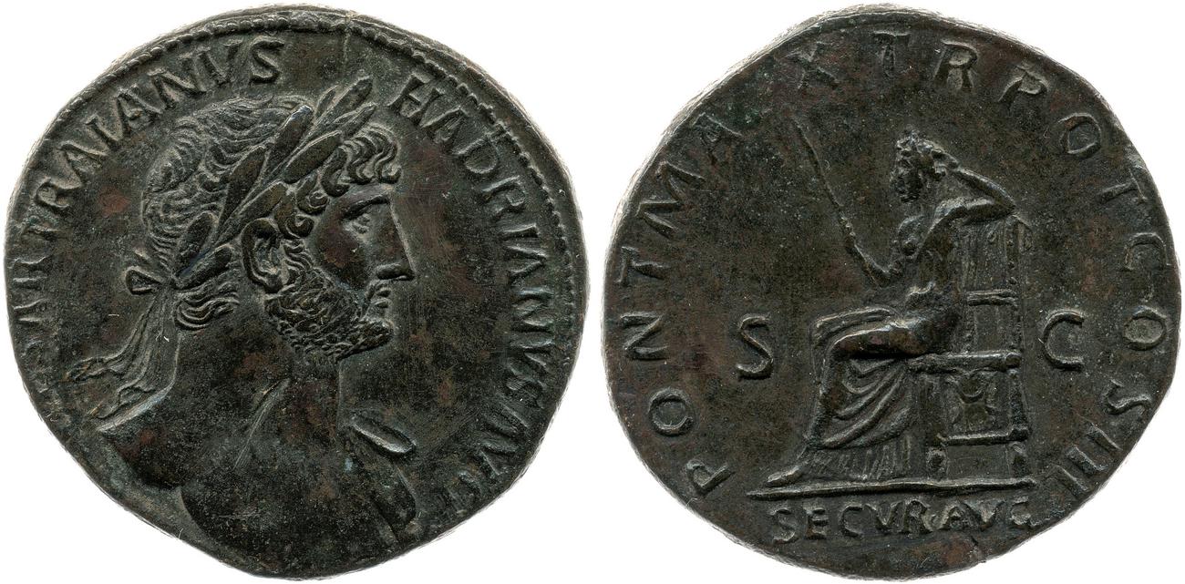 аверс RIC II, Part 3 (second edition) Hadrian 239