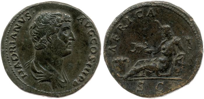 реверс RIC II, Part 3 (second edition) Hadrian 1610