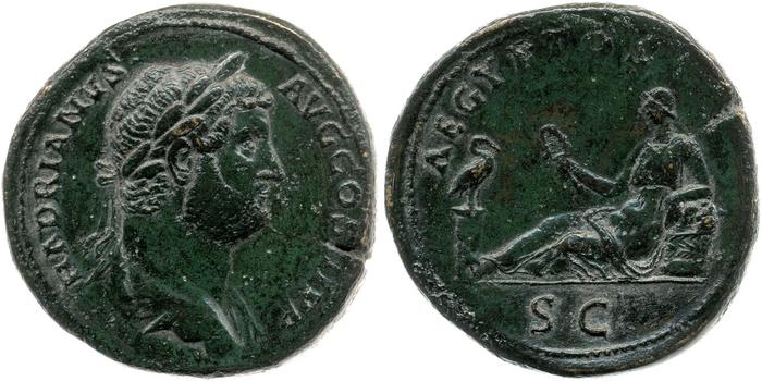 реверс RIC II, Part 3 (second edition) Hadrian 1594