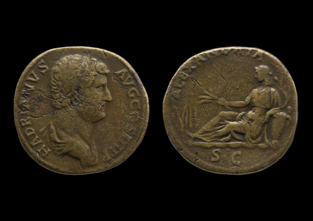 аверс RIC II, Part 3 (second edition) Hadrian 1621